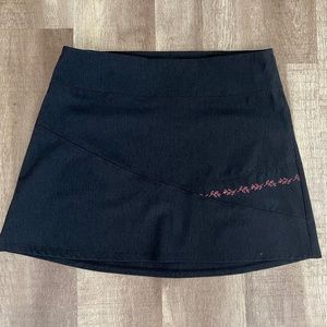 Alp n Rock Embroidered Mini Skirt